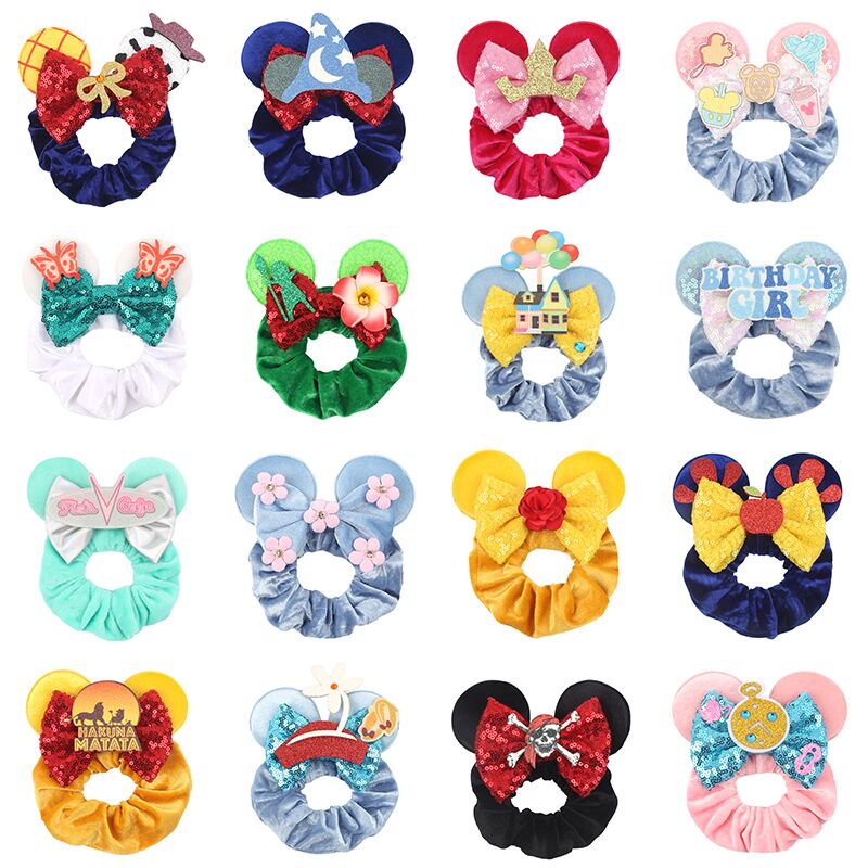 Art And Craft Hair - 1 Buah Ikat Rambut Telinga Mickey