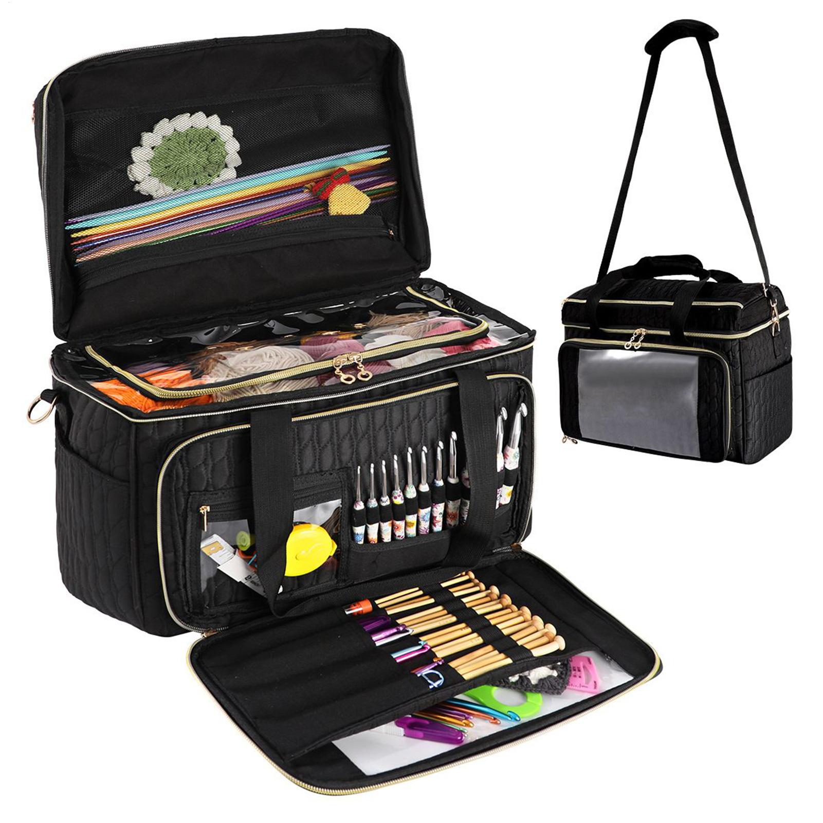 Art Craft Yarn - Tas Penyimpanan Rajutan Kosong Tas Rajut