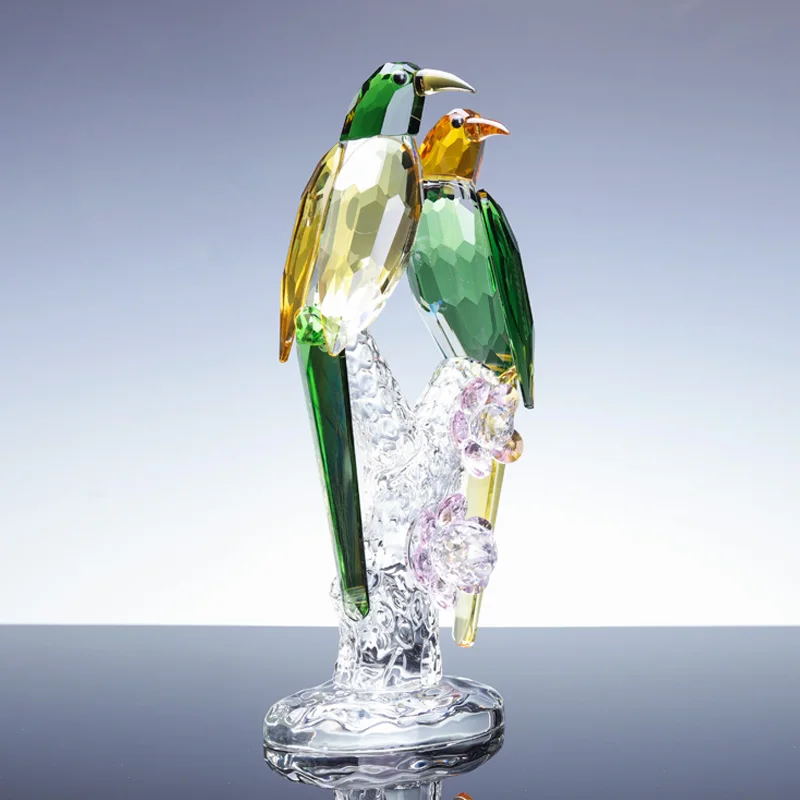 Unique Art Craft - 2026 Patung Burung Art Deco Kristal