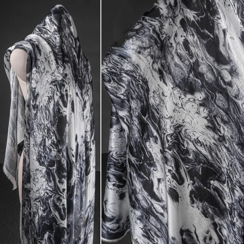 Silk Painting Dye - Lukisan tinta kain sifon hitam deskripsi