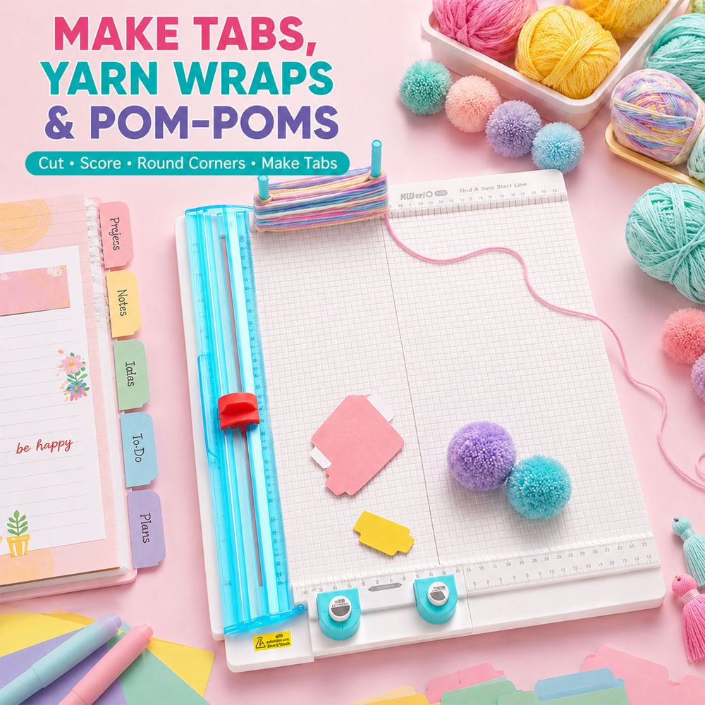 Art Craft Cardboard - Pemotong Kertas & Papan Lipat 7-in-1,