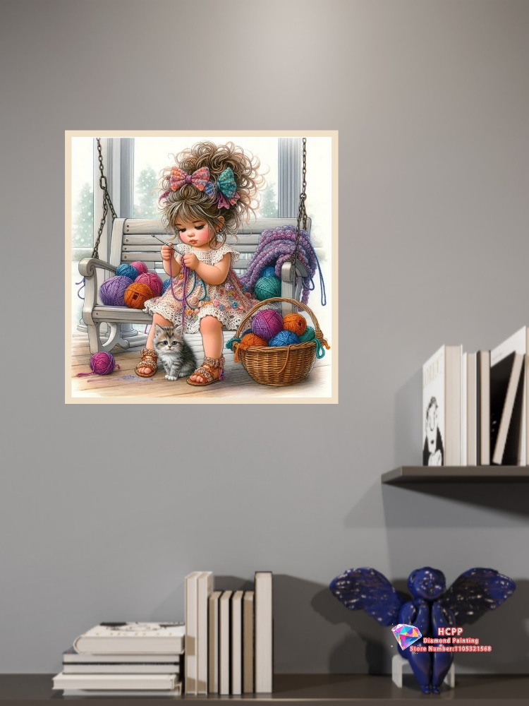 Kit Gambar Berlian Kartun Gadi - Unique Art Craft ulasan dan harga