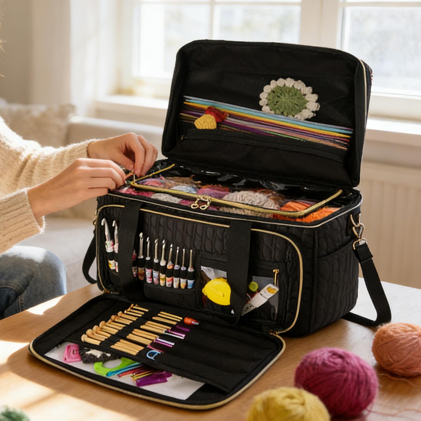 Tas Penyimpanan Rajutan Kosong - Art Craft Yarn ulasan dan harga