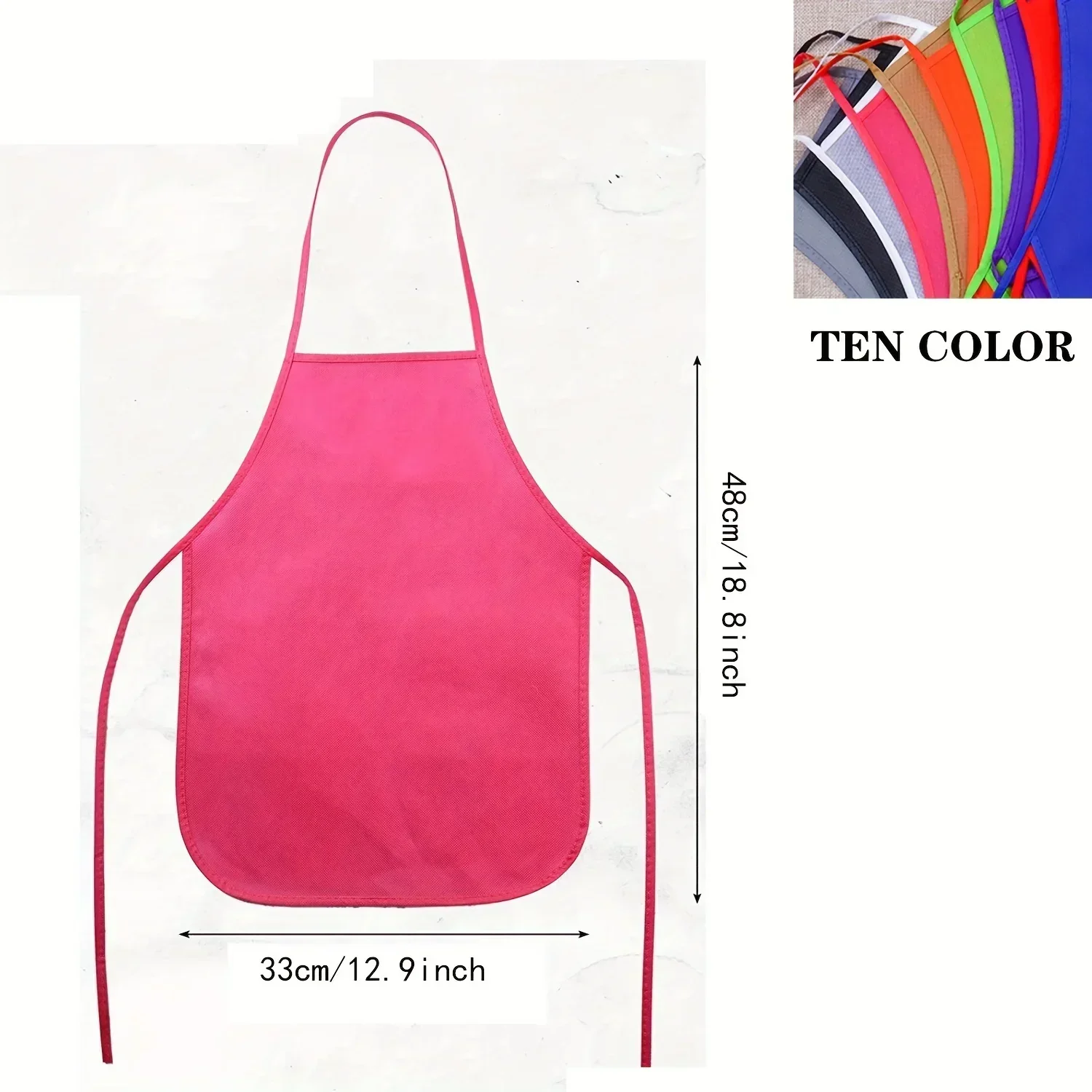Celemek kain tidak ditenun ana - Art Craft 5 Year Old ulasan dan harga