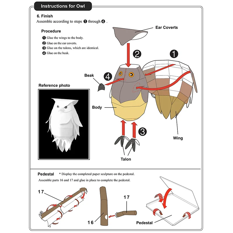 Blakiston ikan burung hantu Or - Art Craft Cardboard ulasan dan harga