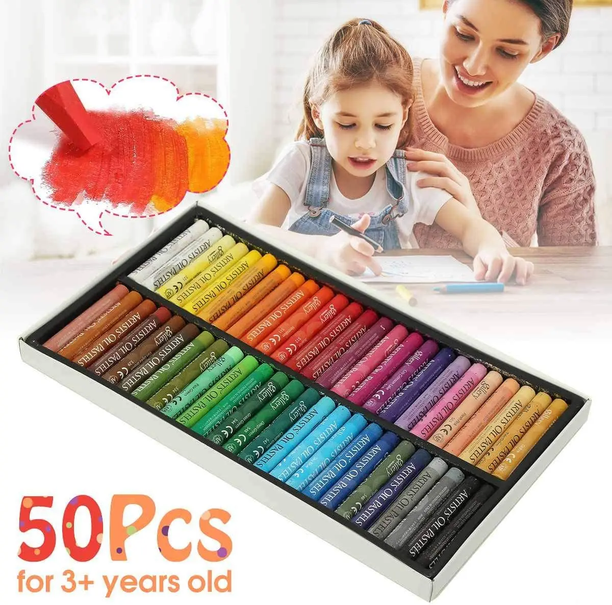 Set Pastel Minyak Artis MUNGYO - Chalk Pastel Set ulasan dan harga