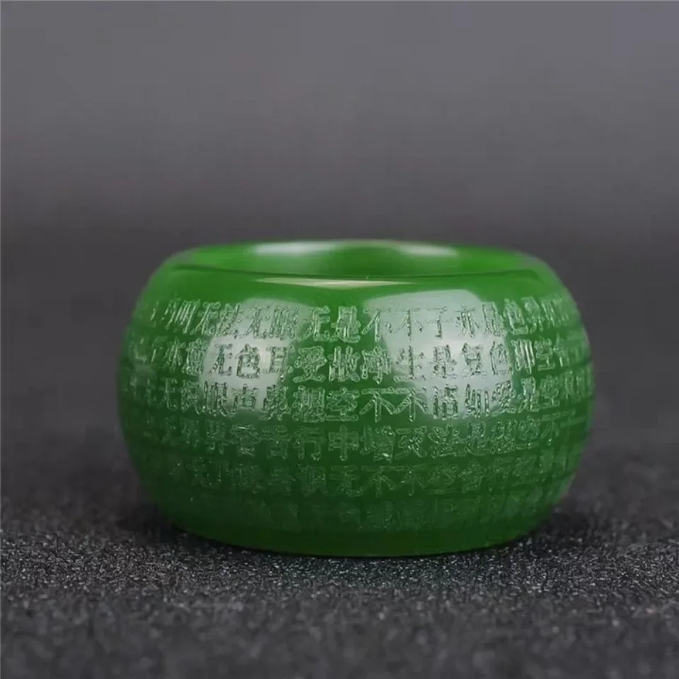 Cincin Batu Giok Hijau Alami 2 - Art Craft Material ulasan dan harga
