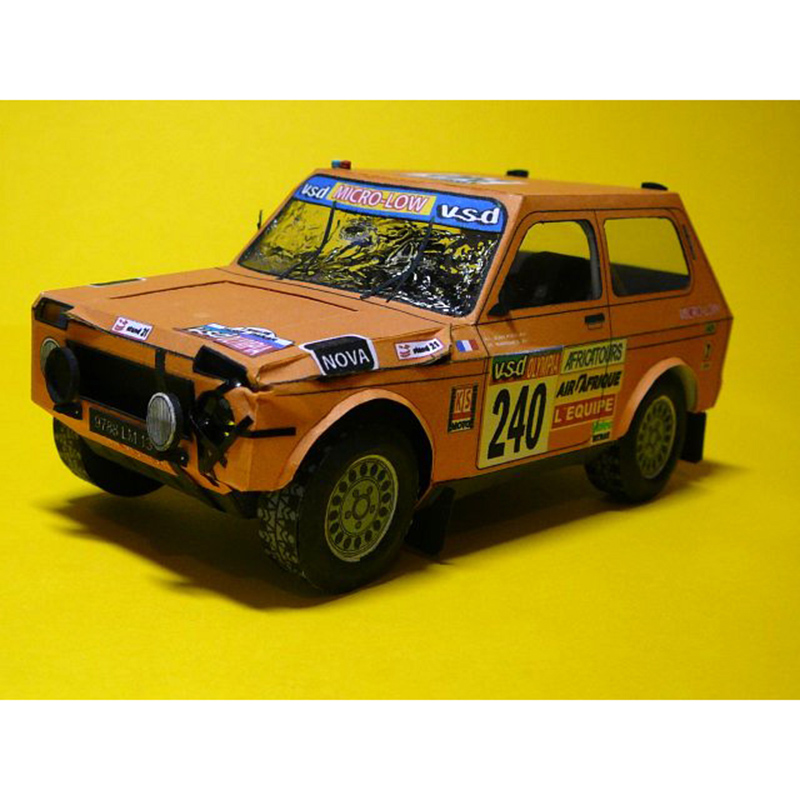 LADA NIVA 1985 1:32 Dakar Mobi - Art Craft Cardboard ulasan dan harga