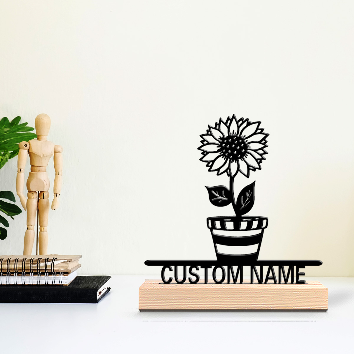 1pc Patung Logam Nama Kustom B - Art Craft Gifts ulasan dan harga