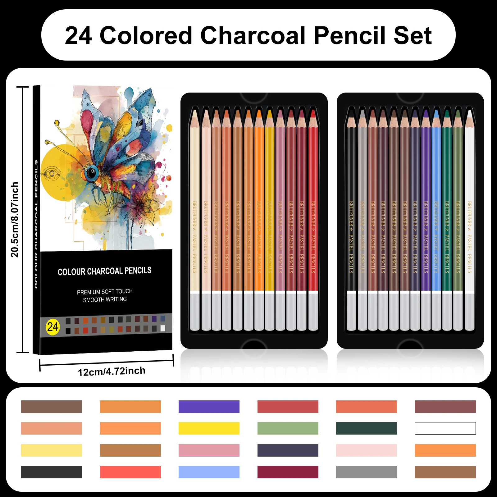 Pensil Warna Pastel Pro Chalk, - Chalk Pastel Set ulasan dan harga