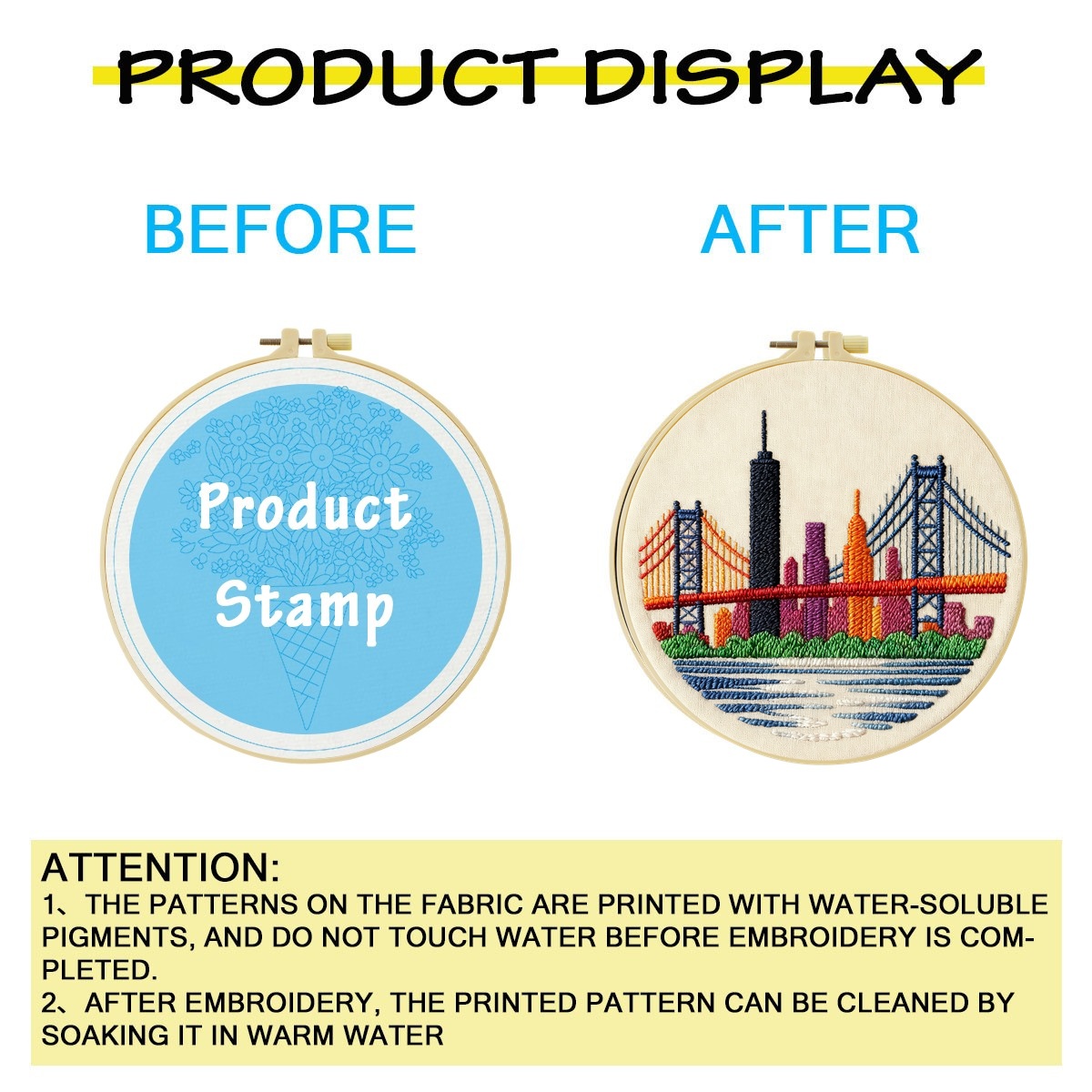 New York Skyline 1 Buah Kit Ba - Art And Craft New York ulasan dan harga