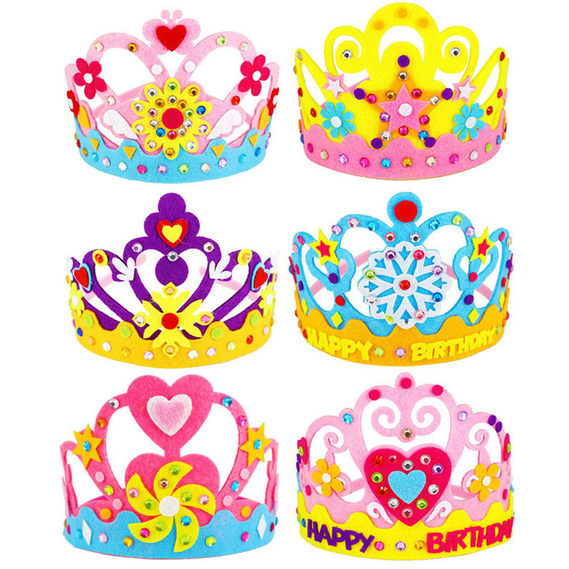 Mainan Kerajinan DIY mahkota k - Art Craft 5 Year Old ulasan dan harga
