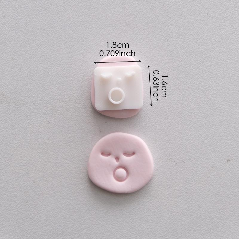 8 Buah Set Cetakan Stempel Tan - Polymer Clay Set ulasan dan harga