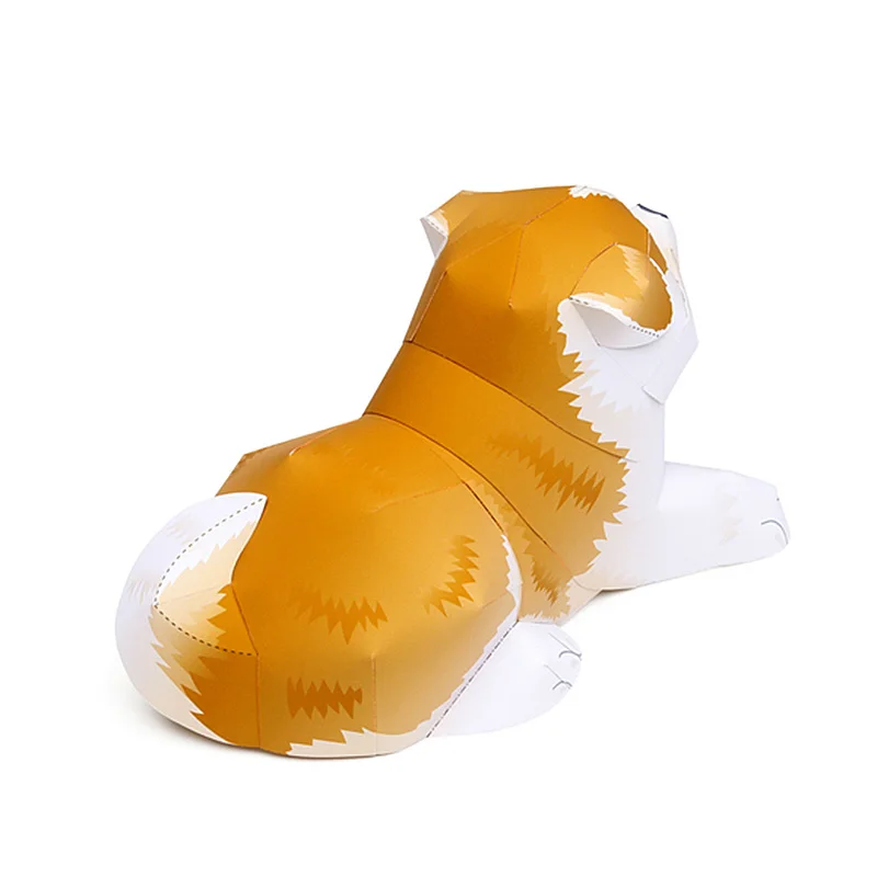 Akita Shiba Inu lipat buatan t - Art Craft Cardboard ulasan dan harga