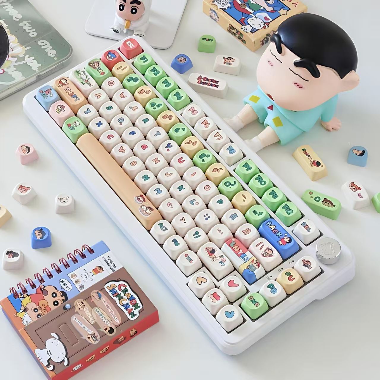 Crayon Shin-chan MOA Keycap Ga - Art Craft Material ulasan dan harga