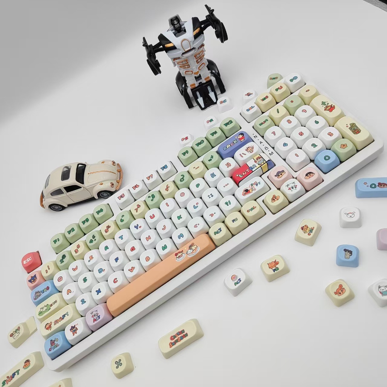 Crayon Shin-chan MOA Keycap Ga - Art Craft Material ulasan dan harga