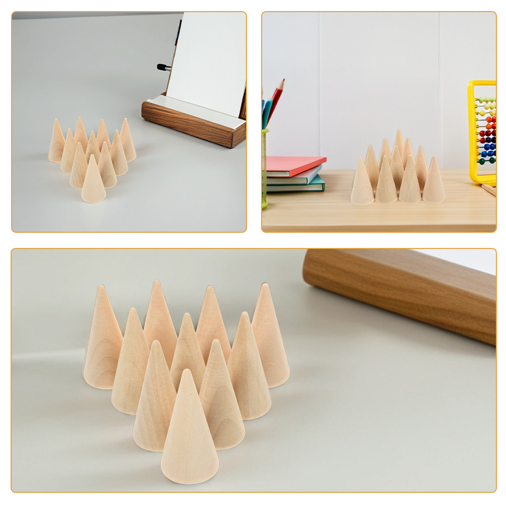 12 buah, bahan kayu untuk kera - Art Craft Class ulasan dan harga