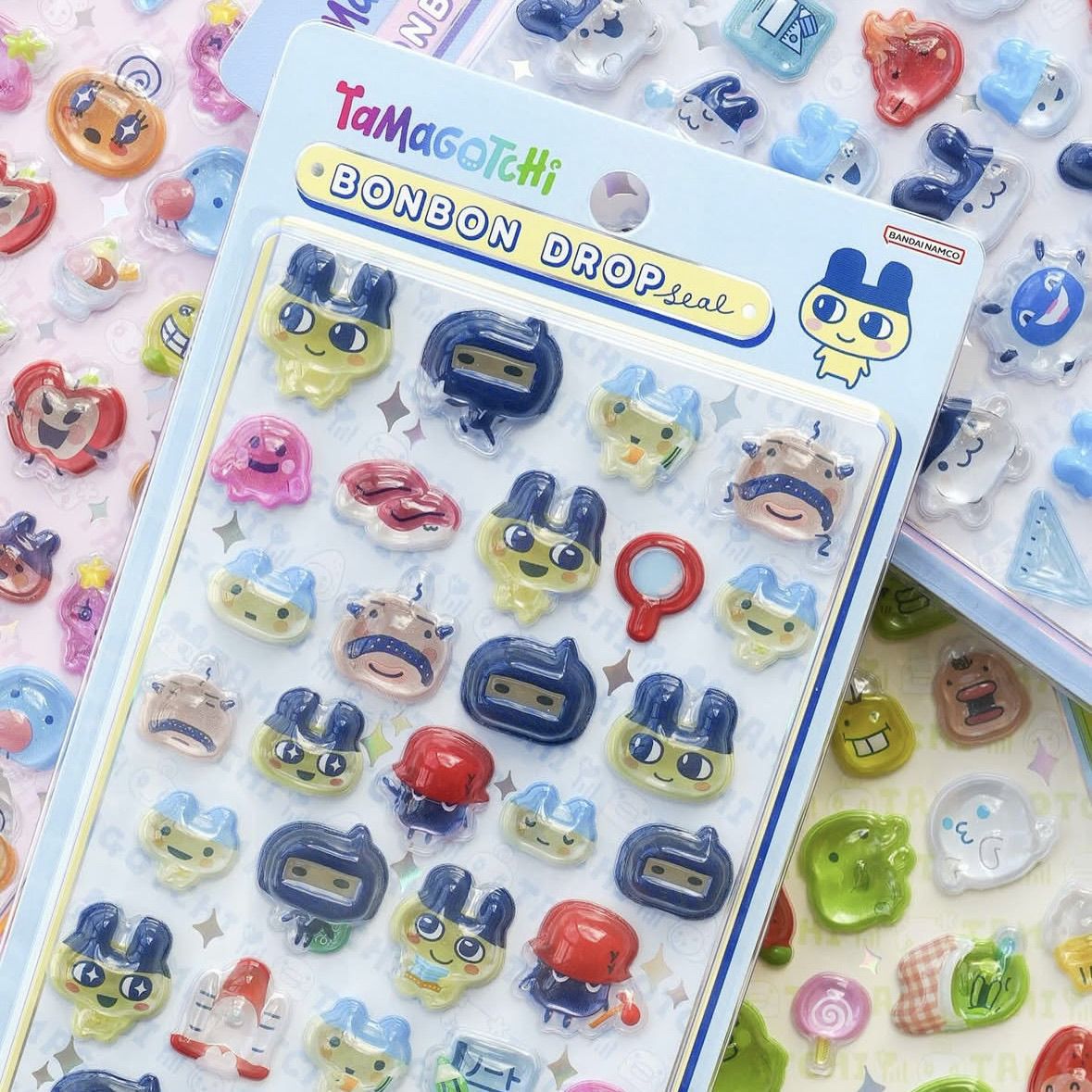 Stiker 3D Tamagotchi - Stiker  - Art Craft Material ulasan dan harga
