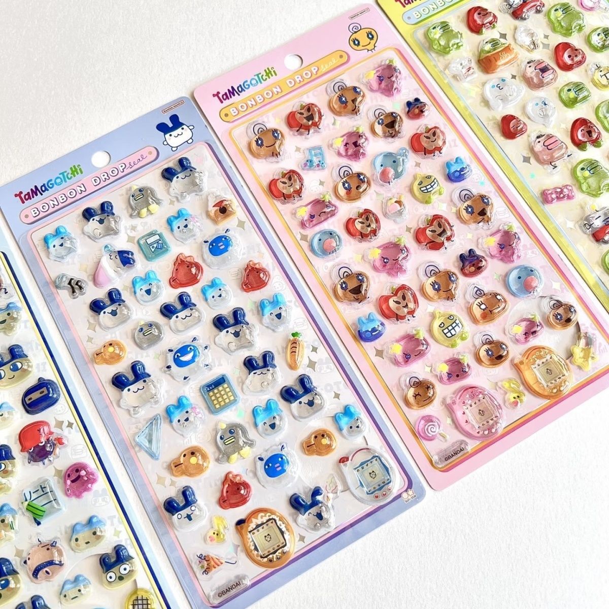 Stiker 3D Tamagotchi - Stiker  - Art Craft Material ulasan dan harga