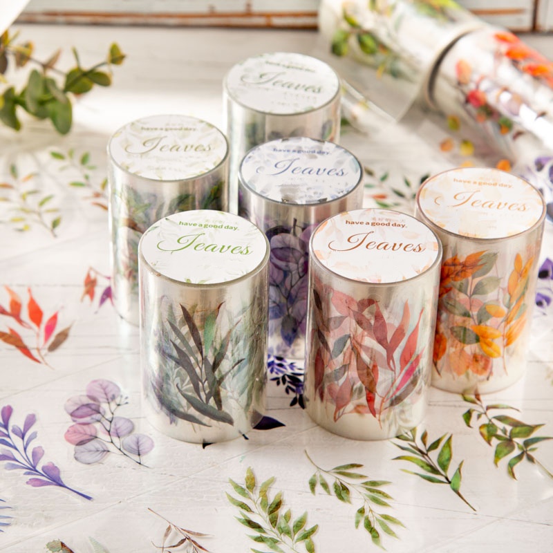 Paket 6 gulungan, ukuran 6cm×2 - Art Craft Using Leaves ulasan dan harga