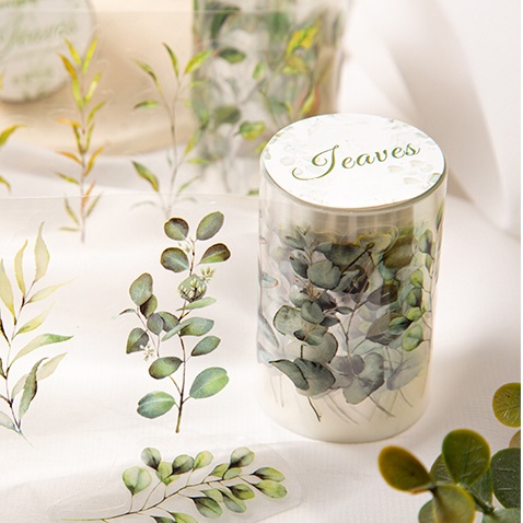 Paket 6 gulungan, ukuran 6cm×2 - Art Craft Using Leaves ulasan dan harga