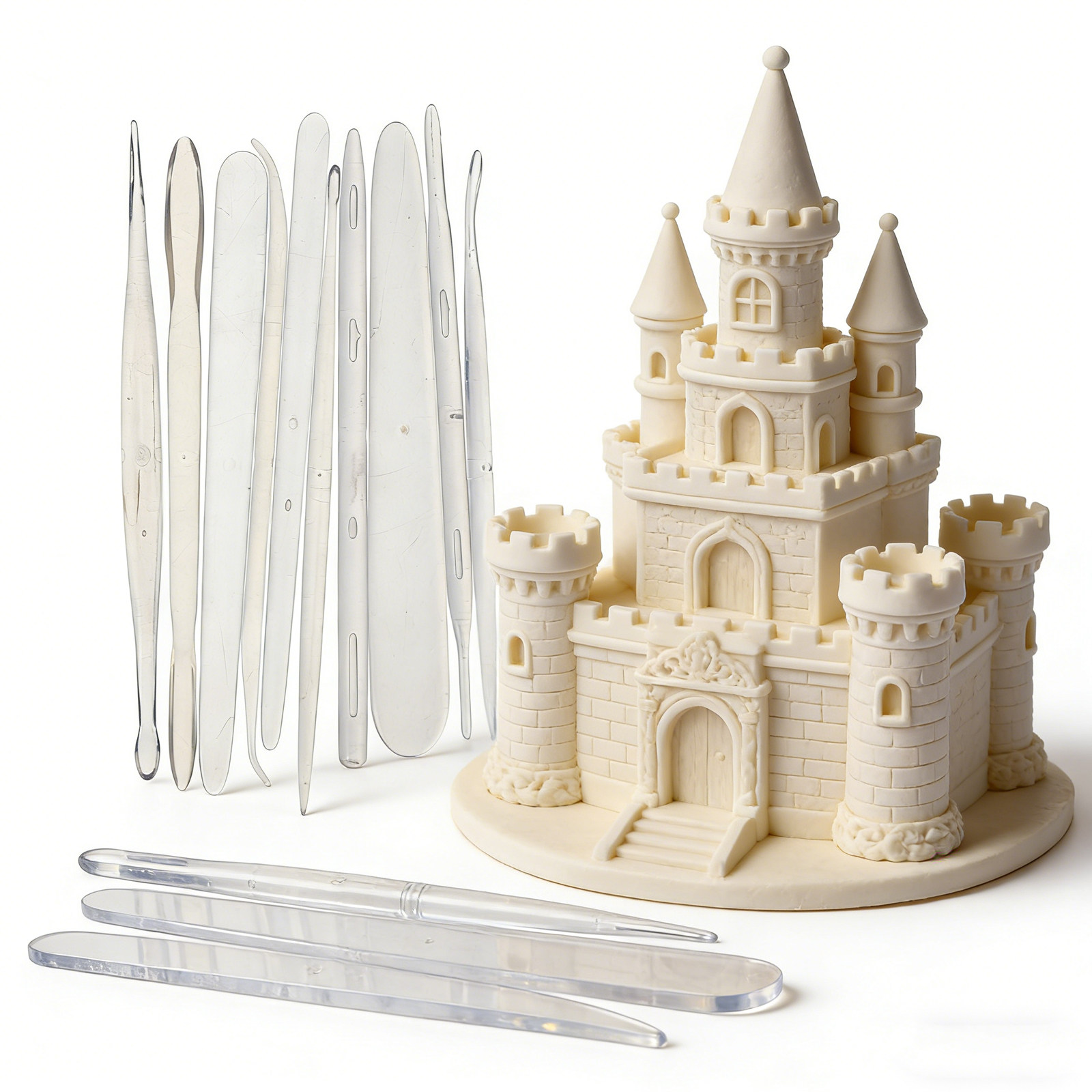 1 Set Peralatan Fondant, Set P - Polymer Clay Set ulasan dan harga