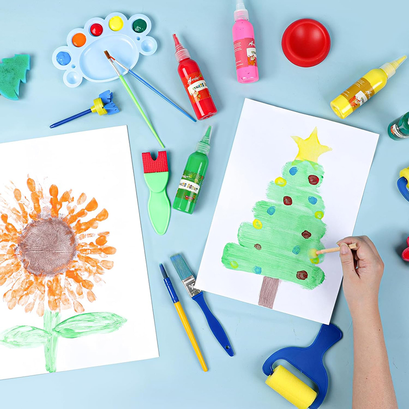 Mainan Spons Gambar Anak-anak  - Art Craft 5 Year Old ulasan dan harga