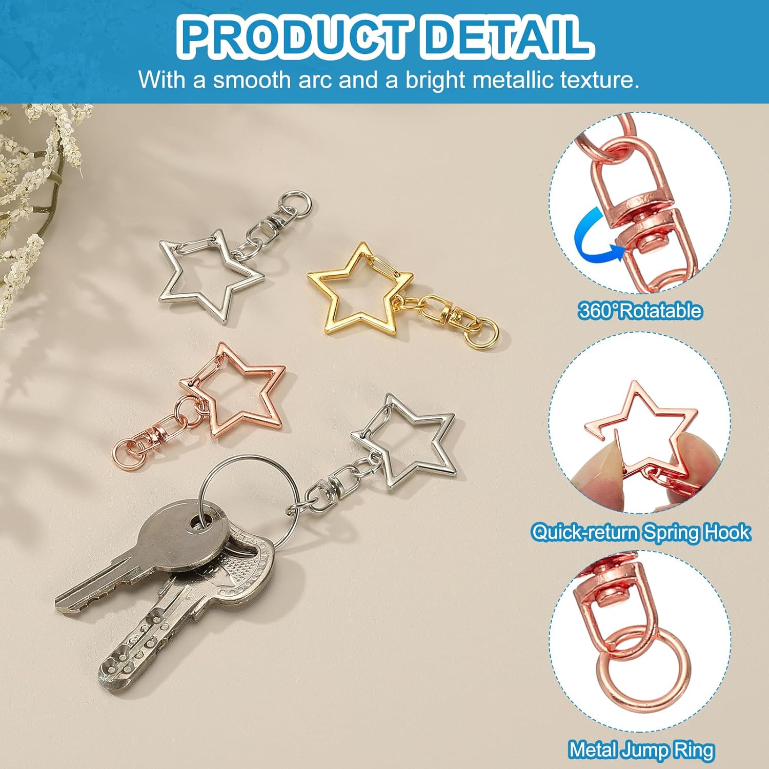 5/15/25/50 Set Gantungan Kunci - Art Craft Gifts ulasan dan harga