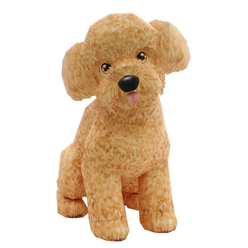 Mainan pudel anjing lipat Orig - Art Craft Cardboard ulasan dan harga