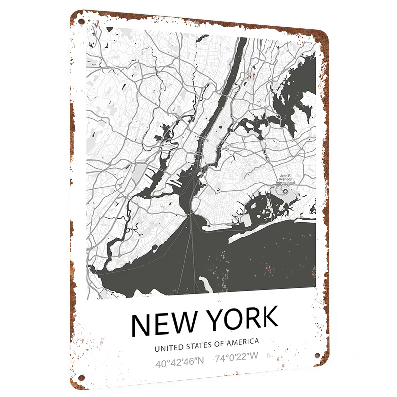 Dekorasi Dinding Logam Seni Pe - Art And Craft New York ulasan dan harga