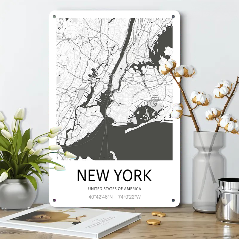 Dekorasi Dinding Logam Seni Pe - Art And Craft New York ulasan dan harga