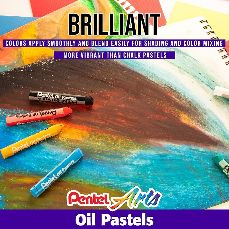 Set Pastel Minyak Seni Pentel  - Chalk Pastel Set ulasan dan harga