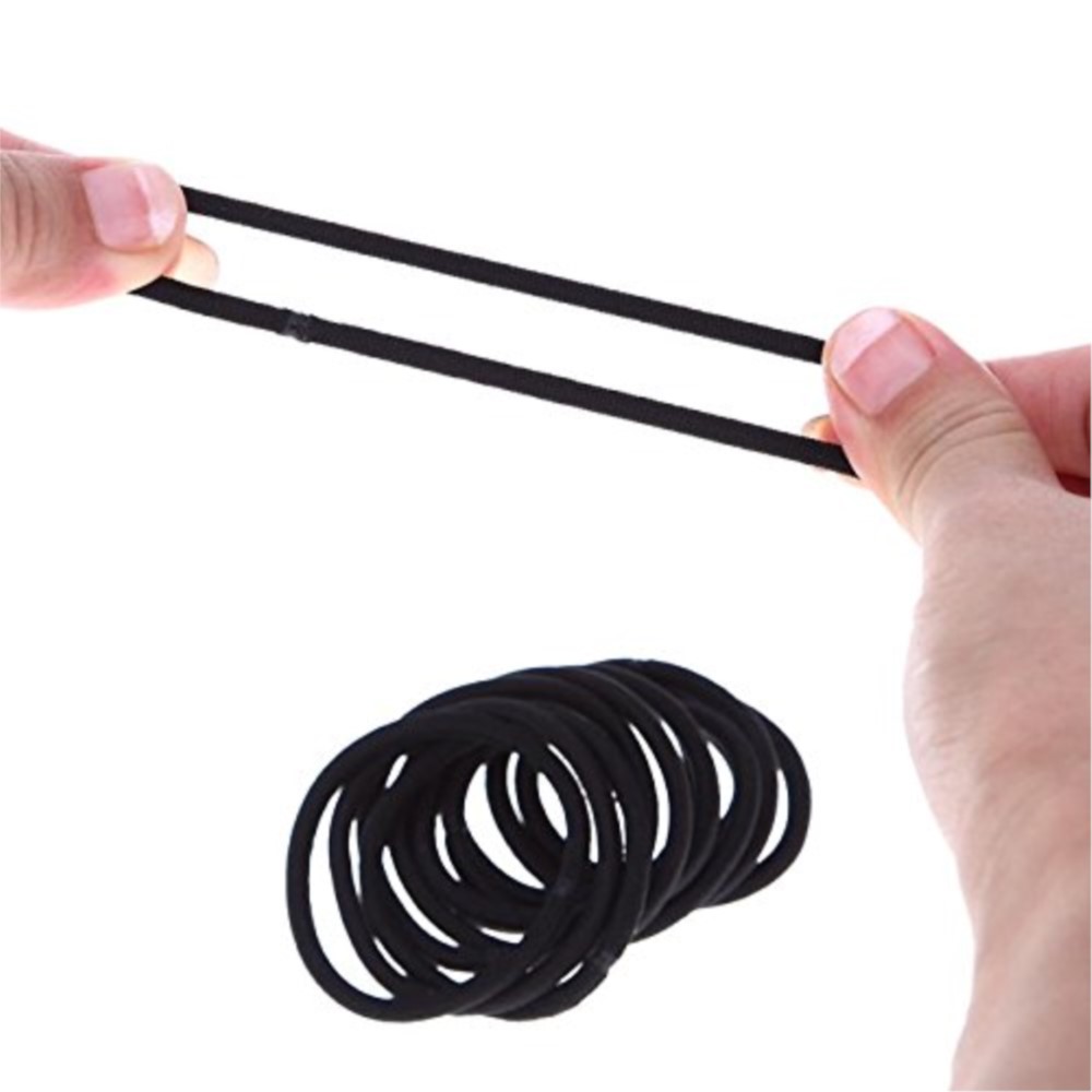 10/30/50 buah 4MM hitam kecil  - Art And Craft Hair ulasan dan harga