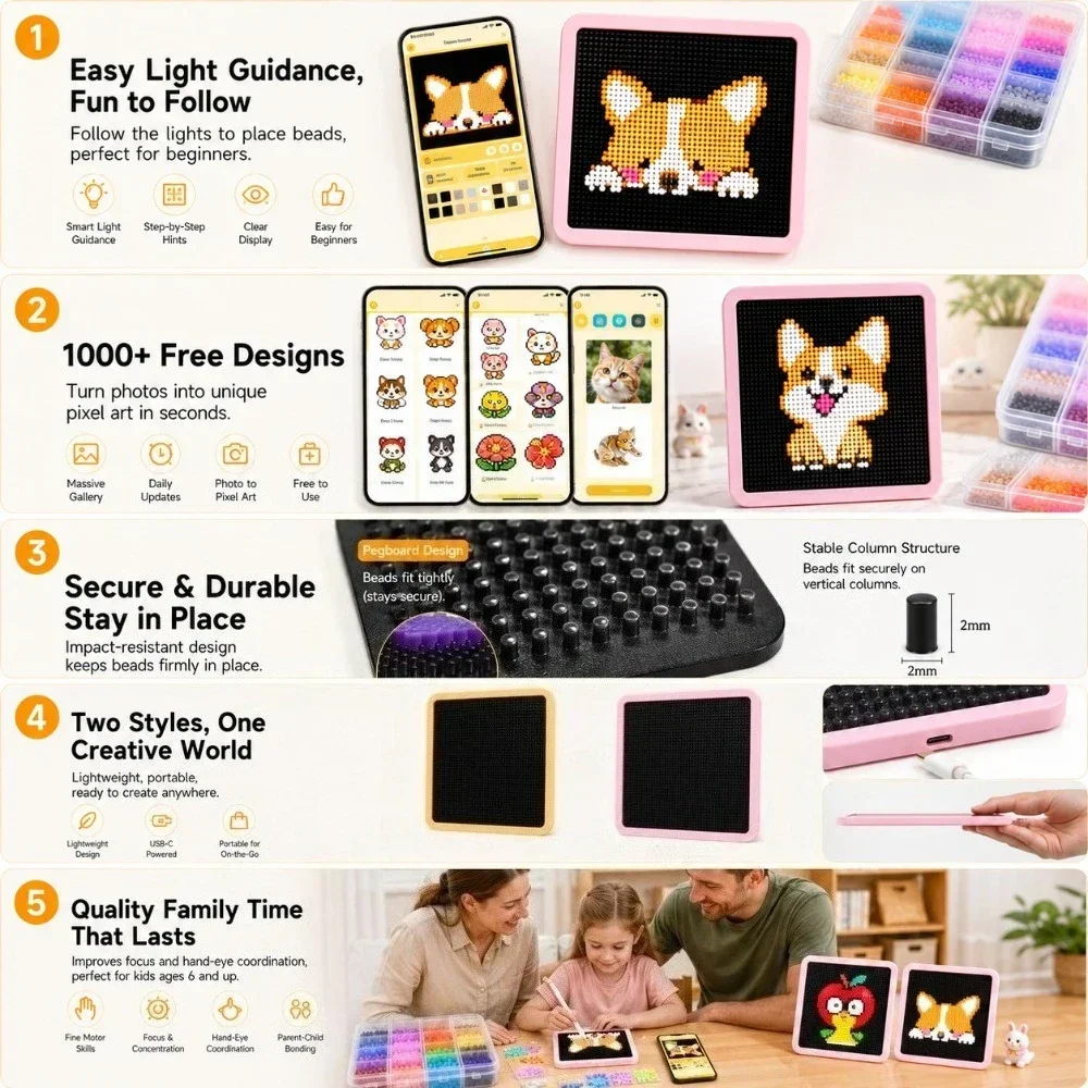 Papan Lampu LED Smart Fuse Bea - Art Craft Gifts ulasan dan harga