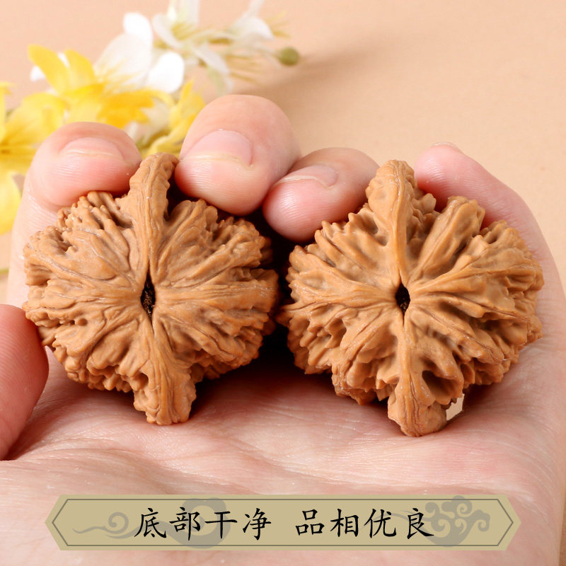 Bola Pijat Tangan Kayu Walnut  - Unique Art Craft ulasan dan harga