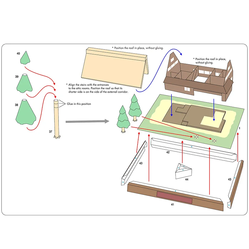 Pondok Jepang Gasshozukuri Min - Art Craft Cardboard ulasan dan harga